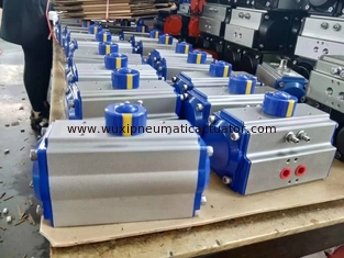 double acting or single acting aluminum alloy 90 degreepneumatic rotary actuator