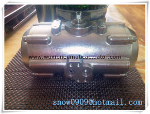 304SS/316S stainless steel  body quarter-turn  pneumatic rotary actuators for VALVES