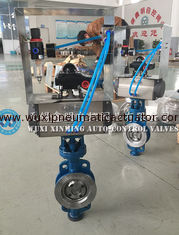 Pneumatic Actautor Control Wafer Butterfly Valves